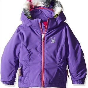 Like new Spyder girls Bitsy Trixy ski jacket sz 3T